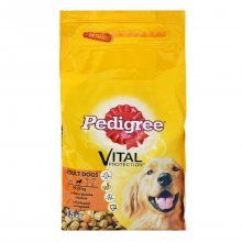 Pedigree Adult ξηρή τροφή για σκύλους πλούσια σε κοτόπουλο και λαχανικά 1,5kg
