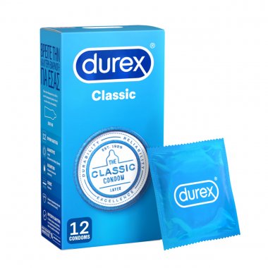 Durex Classic προφυλακτικά 12 τεμαχίων