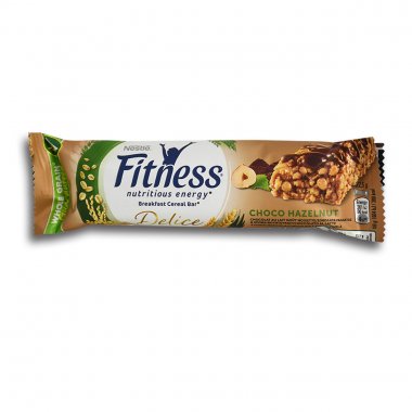 Nestle Fitness μπάρα δημητριακών Delice Choco hazelnut σοκολάτα φουντούκι 23,5gr