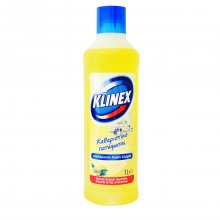 Klinex καθαριστικό πατώματος χωρίς χλώριο Λεμόνι 1 λίτρο