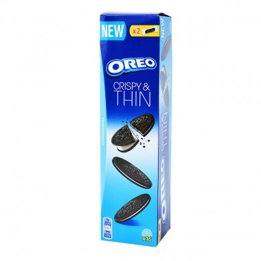Oreo μπισκότο Thin & Crispy original βανίλια 96gr