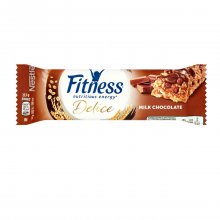 Nestle Fitness μπάρα δημητριακών Delice Milk chocolate σοκολάτα γάλακτος 22,5gr