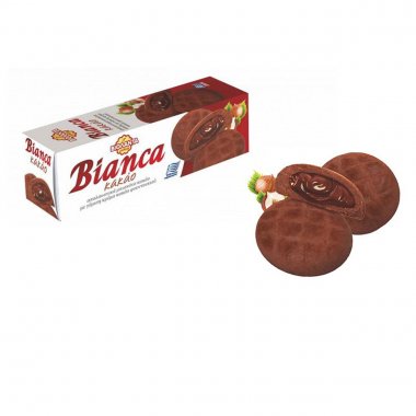 Βιολάντα Μπισκότα Bianca Κακάο με γέμιση κρέμας φουντουκιού 135gr
