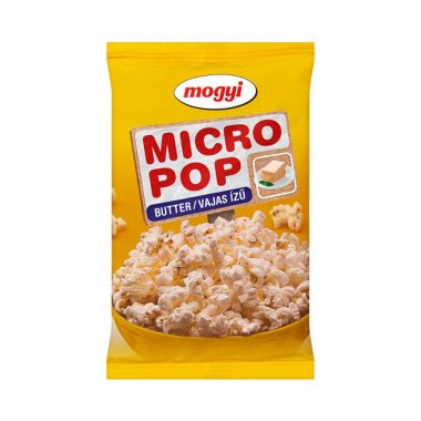 Ποπ κορν για μικροκύματα Mogyi popcorn Butter με βούτυρο 100gr