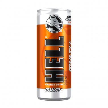 Hell energy drink ενεργειακό ποτό Multi+ Plus βιταμίνες 250ml