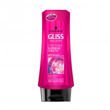 Κρέμα μαλλιών conditioner Schwarzkopf Gliss Supreme Length για μακριά εύθραυστα μαλλιά 200ml