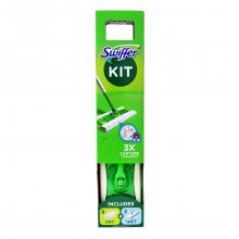 Swiffer Kit σύστημα καθαρισμού Σκούπα και 8 πανάκια για το πάτωμα