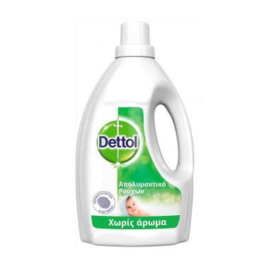 Dettol Απολυμαντικό για τα ρούχα χωρίς άρωμα 1,5lt 