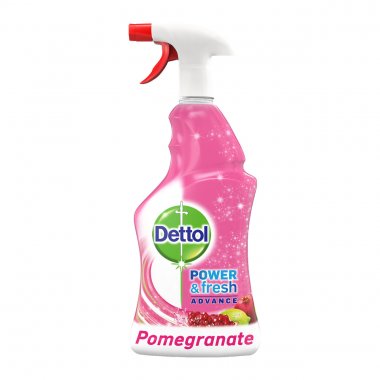 Dettol Αντιβακτηριδιακό Πολυκαθαριστικό power and fresh Ρόδι & lime 500ml