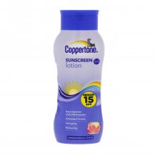 Coppertone sunscreen UVA, UVB ενυδατικό γαλάκτωμα με δείκτη μεσαίας προστασίας 15 SPF 200ml