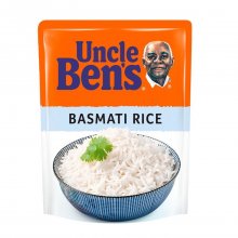 Ρύζι Uncle Ben&#039;s Basmati express για φούρνο μικροκυμάτων 250gr