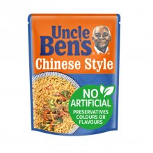 Ρύζι Uncle Ben&#039;s chinese Style express για φούρνο μικροκυμάτων 250gr