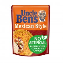 Ρύζι Uncle Ben&#039;s Mexican Style express για φούρνο μικροκυμάτων 250gr