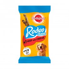 Pedigree Rodeo Duos λιχουδιά για σκύλους με μοσχάρι και τυρι