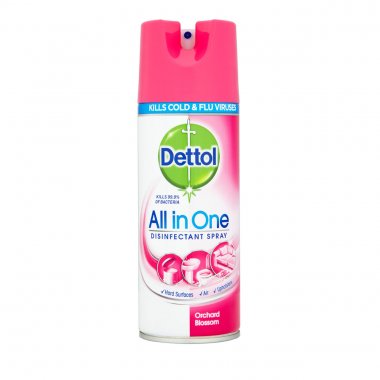 Dettol απολυμαντικό spray All in One orchard blossom 400ml