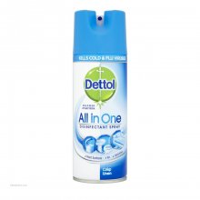 Dettol απολυμαντικό spray All in One crisp linen 400ml