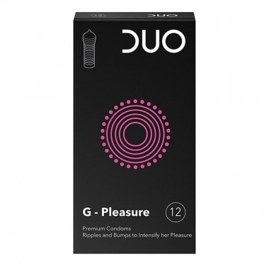 Duo προφυλακτικά G - Pleasure 12 τεμαχίων