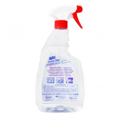 Ajax crystal clean υγρό τζαμιών 750ml