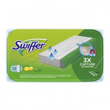 Swiffer υγρά ανταλλακτικά πανάκια καθαρισμού για το πάτωμα