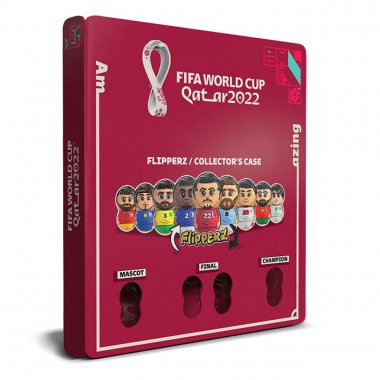 Flipperz FIFA WORLD CUP QATAR 2022 συλλεκτική θήκη και 1 φιγούρα