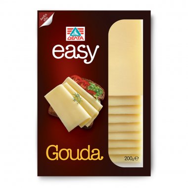 Δέλτα Gouda easy κίτρινο τυρί σε φέτες 200gr