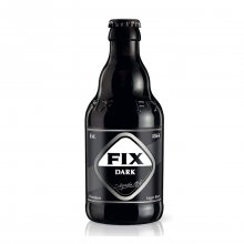 Fix Hellas Dark μαύρη μπίρα φιάλη 330ml