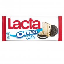 Lacta σοκολάτα White λευκή με μπισκότο Oreo 100gr