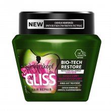 Μάσκα μαλλιών Schwarzkopf Gliss Bio-Tech Restore 300ml