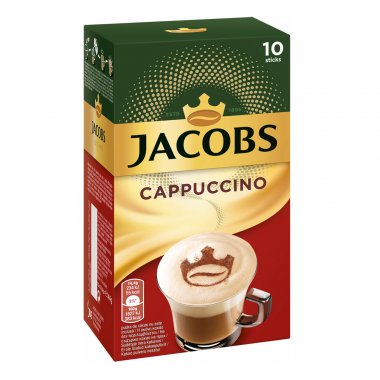 Jacobs στιγμιαίος καφές σε sticks με γεύση Cappuccino 144gr
