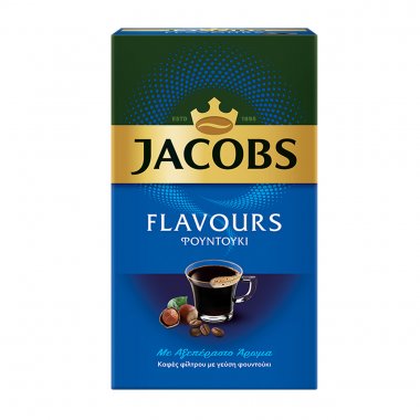 Jacobs Flavours καφές φίλτρου με γεύση Φουντούκι 250gr