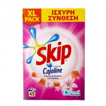 SKIP σκόνη πλυντηρίου με Cajoline Λίλιουμ &amp; φρούτα Δάσους 45 μεζούρες