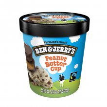 Ben and Jerry&#039;s παγωτό Peanut Butter Cup κύπελλο μεγάλο