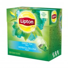 Lipton τσάι πράσινο Green tea Mint 20 φακελάκια πυραμίδες