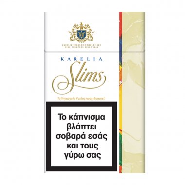 Τσιγάρα λεπτά Καρέλια Slims λευκό