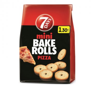 7Days mini Bake Rolls pizza 160gr