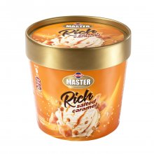 Κρι κρι παγωτό Master Rich Salted Caramel αλατισμένη καραμέλα κύπελλο μικρό