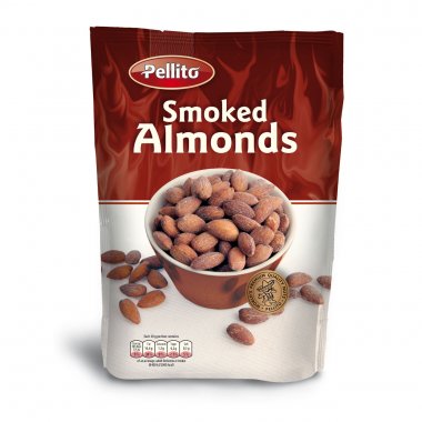 Pelitto Almonds Smoked αμύγδαλα καπνισμένα 140gr