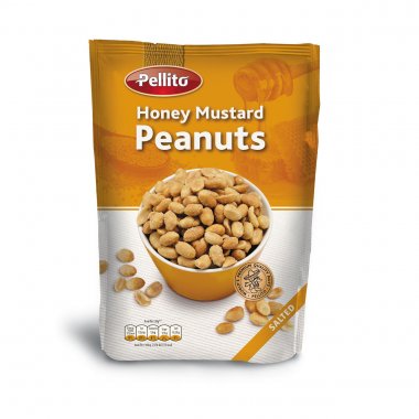 Pelitto Peanuts Honey & Mustard φυστίκια με μουστάρδα & μέλι 150gr