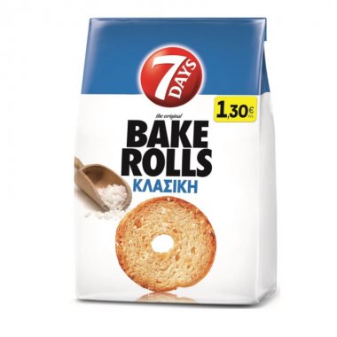 7Days Bake Rolls κλασική 160gr