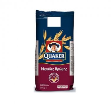 Quaker νιφάδες βρώμης ολικής άλεσης 500gr