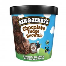 Ben and Jerry&#039;s παγωτό Chocolate Fudge Brownie κύπελλο μεγάλο