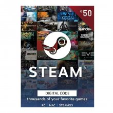 Steam prepaid Game Card 50€