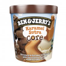 Ben and Jerry&#039;s παγωτό Caramel Sutra Core κύπελλο μεγάλο