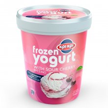 Κρι κρι παγωτό Frozen Yogurt Cherry με γιαούρτι και βύσσινο 320gr