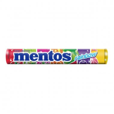 Mentos καραμέλες Rainbow με γεύση φρούτων