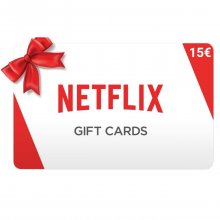 Netflix Prepaid Gift card online 15,00€