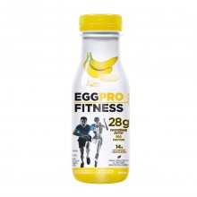EggPro Fitness παστεριωμένο ρόφημα με ασπράδι αυγού &amp; εκχύλισμα μπανάνας