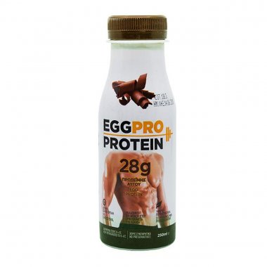 EggPro Fitness παστεριωμένο ρόφημα με ασπράδι αυγού & εκχύλισμα σοκολάτας