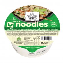 Oriental Express Noodles Pot με γεύση κοτόπουλο &amp; κρεμμυδάκι Vegan και χωρίς λακτόζη