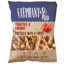 Elephant twist pretzel με τομάτα &amp; κύμινο 160gr